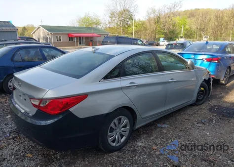 2012 Hyundai Sonata Gls из США, поврежденный, VIN 5NPEB4AC7CH344271
